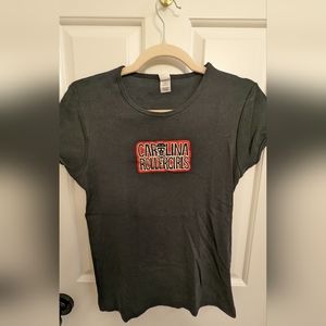 Carolina Rollergirls size XL women's fitted Tshirt